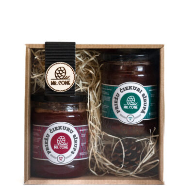 Priežu čiekuru dāvanu komplekts Nr.2