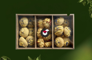 Siera cepumi ar siera šokolādi 185g